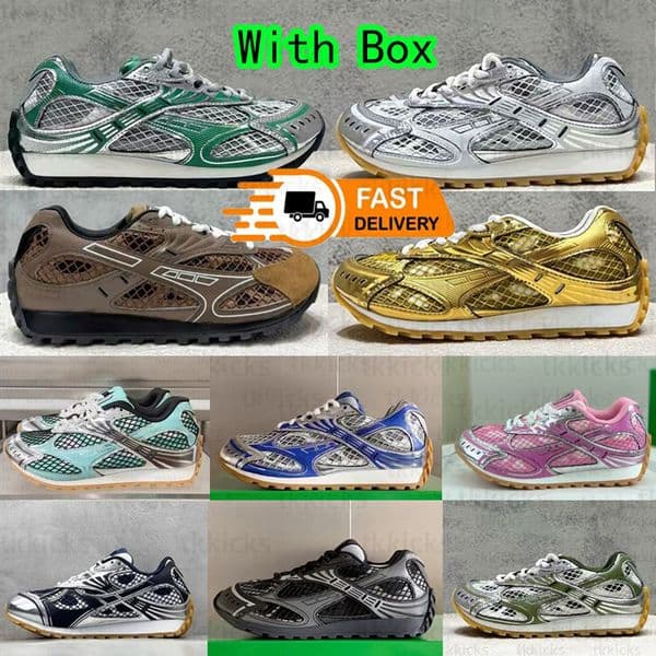 Sneakers Designer Shoes Running Shoes Womens Luxury Trainers Leather Mesh Sneakers Womans Trainers Shoes Designer Women Mens Shoe Big Size 35-46 47 48