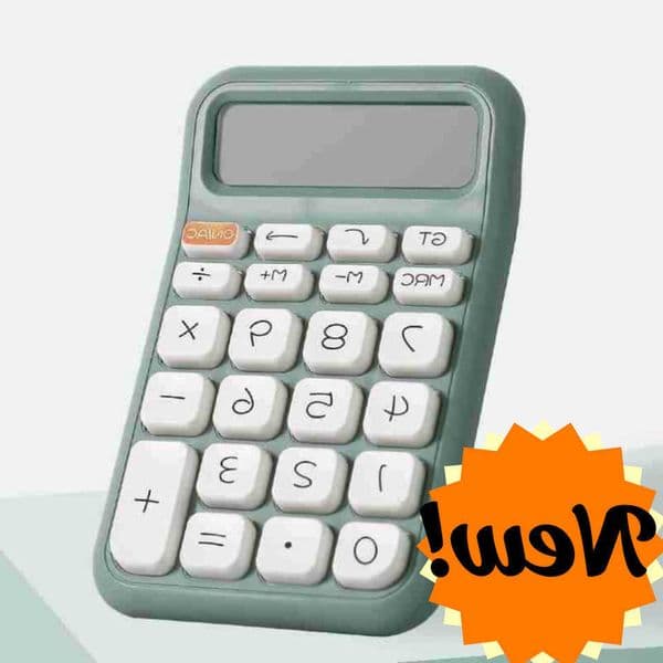 Digits 12 Small Calculator Lightweight Portable Arithmetic Calculator Accounting Tools Candy Color Student Calculator L26061713