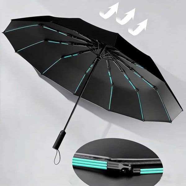 60 Bone Super Large Automatic Folding Umbrella for Man and Women Windproof Strong Reinforce Sun Rain Big Umbrellas Parasol C260617