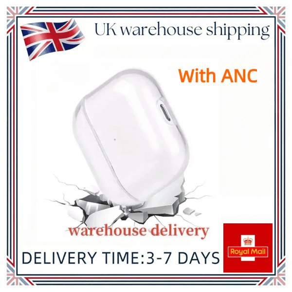 Germany DE Stock New AirPods Pro 3 Pods 4 TWS Earbuds ANC Noise Cancelling Wireless Bluetooth Headphones USB C For iPhone Xiaomi Cellphone Huawei Phones