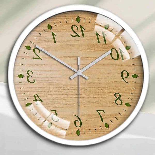 Cute Animal Star Decor Cartoon Round Silent Hanging Wall ClockSuitable For Living RoomSchoolStudy RoomBedroom Children Gift D260617