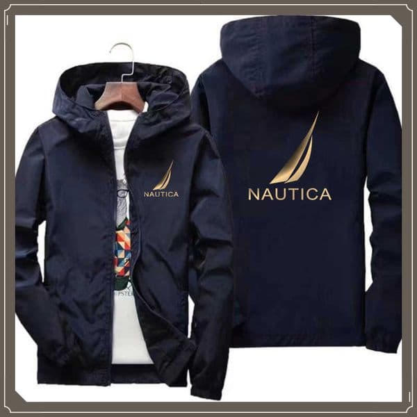 Men's Windbreaker Mountain Raincoat Outdoor Windproof Hooded Jacket High quality Nautica Spring and Autumn fast shipping Too Big Coat free shipping size s-4xl