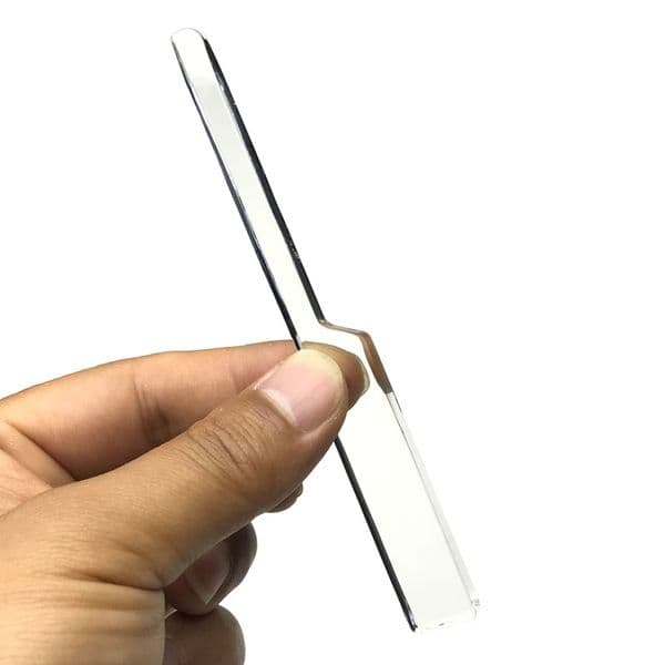 Goodsstore 5 Inch 5mm Qartz Nail Smoking Tool Clear Thick CNC Made Banger Nails Tools