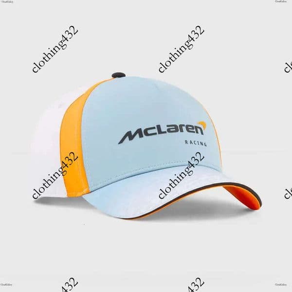 Racing cap Miami Mexico Morocco Brazil hat Baseball Cap men Women outdoor sun Hats Unisex Caps Adjustable McLaren F1 Men's and women's fashion brands 286
