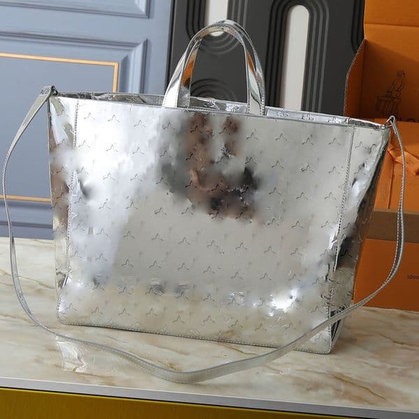 M24457 Flower Women Luxurys Designers new Colorful floral patterns Large-capacity tote bag Handbag Wallets Bag Messenger Purse Card Holder pouch 40cm