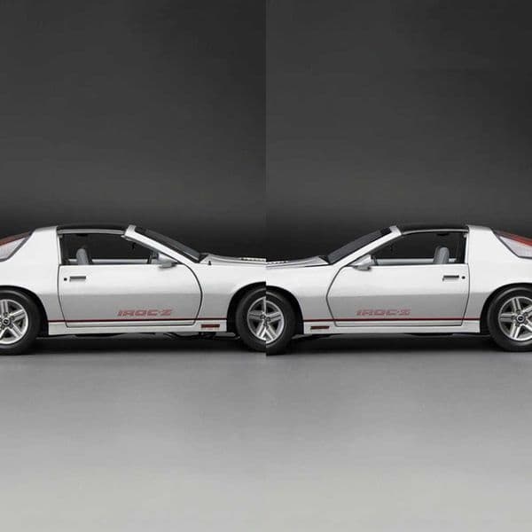 Camaro SunStar 1985 118 Scale IROC Simulation Alloy Car Model Static Display Collectible Toy Gift Souvenir Decoration L260617