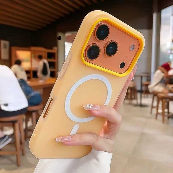 2 IN Luxury 1 Magnetic Shockproof Case for iPhone 17 Pro Max Air 16 15 14 Plus 13 12 11 Liquid Silicone Bumper Cover J260618