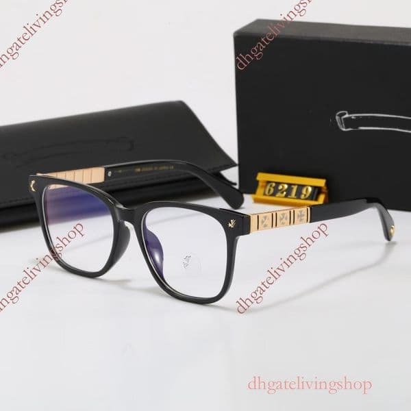 designer mens sunglasses Pleated Temple Glasses Pink Black Frame Anti-Blue Light Can Be Fitted With Prescription Lenses chromeliness hearts glasses