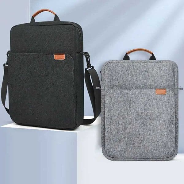 9/11/133 inch Tablet Sleeve Case Concealed Hand Strap Universal Shoulder Bag Wear-resistant Shockproof Laptop Carrying Case Z260618