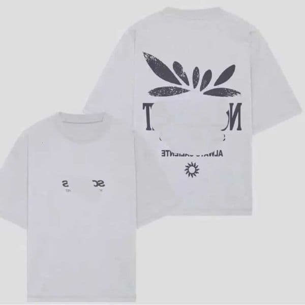 Scuffer T Shirt Mens Designer High Street Casual Trendy Shirt America New Y2k Letter Printed Men Women Vacation T Shirt Luxury High Quality Sucffera Short Sleeves 273