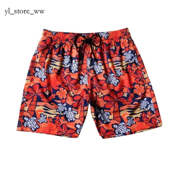vilebrequim swim short Men's Beach Shorts Summer Water Resistant Shorts Stretch Waterproof Quick Dry Fabric European And American Bestsellers French Turtle d58