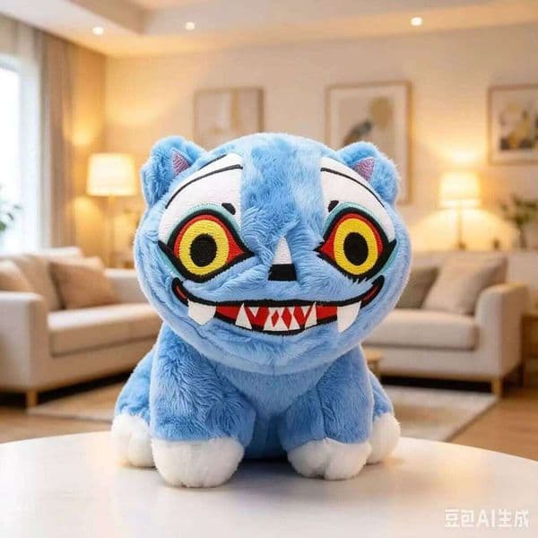 Toys Xmas New Doll Toy Kpop Tiger Plush Witch Hunt Game Party Small Birthday Gifts for Children Kids Room W260618