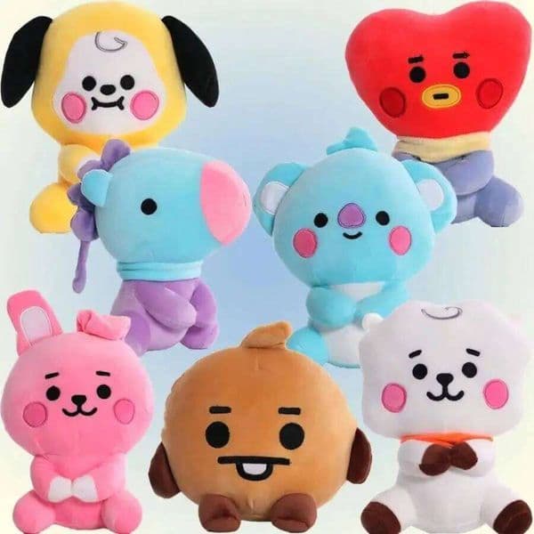 Kpop Anime 1024 Cm Cartoon Plush Toy Backpack: Cute Korean-Style DollPerfect for Christmas and Birthdays W260618