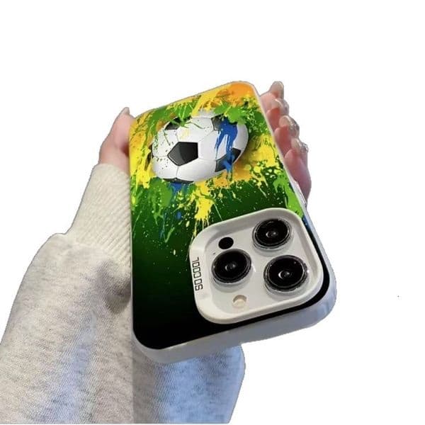 World Cup Football-themed Apple 17 Pro Max Phone Iphone 16 Vibrant Case, 15 European And American Style, 14 Cross-border