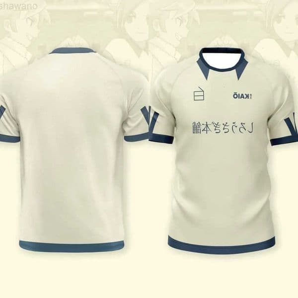 Soccer Anime Jersey Inazuma Japan Eleven Kaio Boys Girls Clothes Sports Casual Breathable Quick-Drying Oversized Daily TrainingR260618