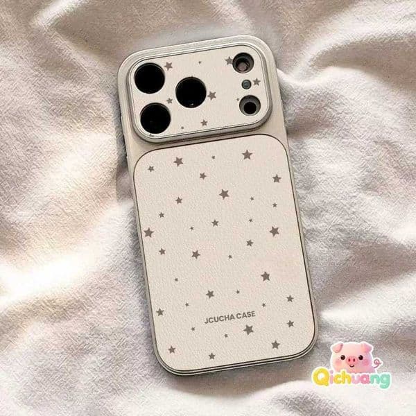 Cute Star Phone Case For Redmi Note 15 14 14S 13 12 12S Turbo Pro Plus 5G 4G PU Leather Ins Style 3D Simple Soft Cartoon Cover J260618