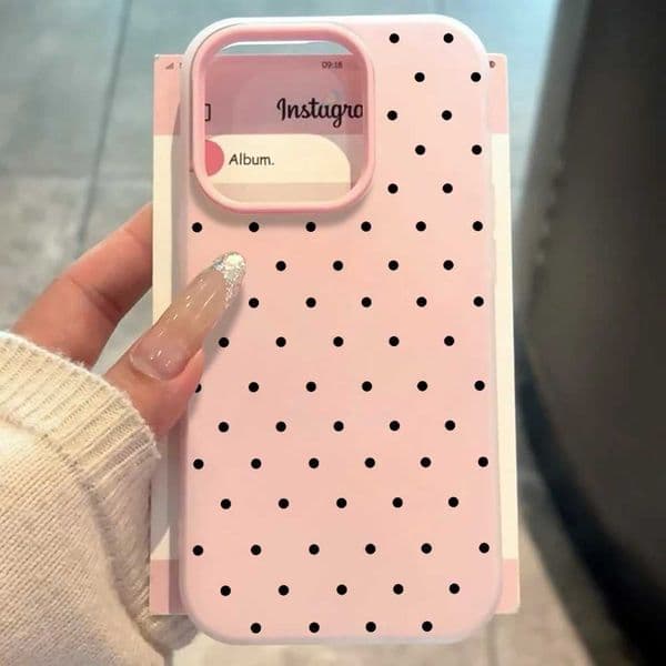 For Galaxy S21 S26 S25 S24 S23 S22 tra Plus FE Case Minimalist Polka Dot Cover For A37 A36 A54 A55 A56 Dustproof Funda J260618