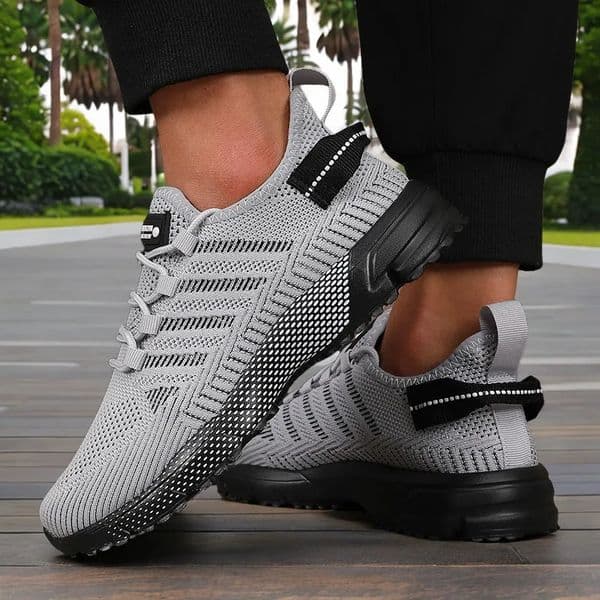 Mens Sneakers Thick Sole Comfortable Casual Shoes Lightweight Breathable Fashion Running Shoes Male Tenis Masculino 260618