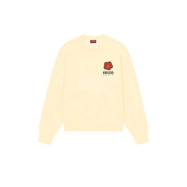 Designer's high-quality clothing New autumn winter fleece-lined sweatshirt with tiger head and floral print unisex round neck long sleeve trendy loose fit0NDC