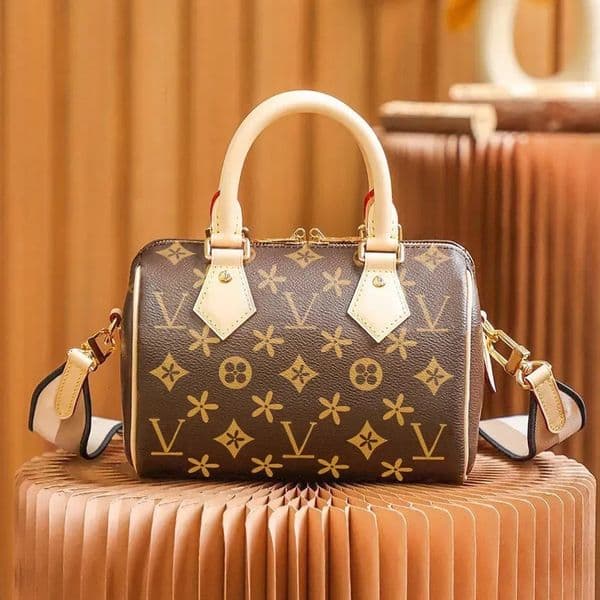 Designer Luxury Handbag Shoulder 10A NANO Pillow onthego almabb Leather Crossbody for nice bag Women Wallet Retro Pattern Brown Checkered Tote easypouch
