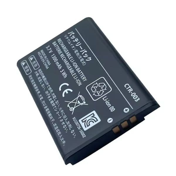 2000mAh High quality CTR-003 Replacement Battery For Nintendo 3DS N3DS Gaming Console Rechargeable Batteries