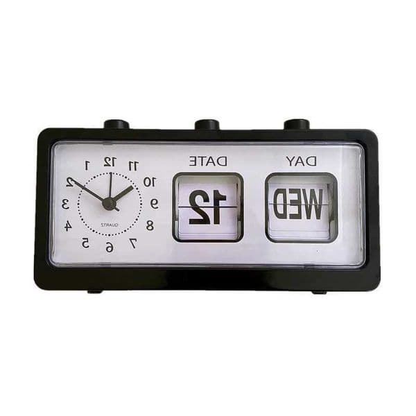 Retro Clock ChuHan Digital Flip Auto Flip Desk Table Clock for Home Desk Decoration Clock Desktop Electronic ClockM240814 S260621