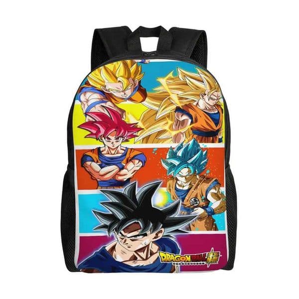 Bandai backpacks Dragon Ball Z Goku Daypack mochila Work Office Sturdy Shoulder Rucksack L260621W8EH