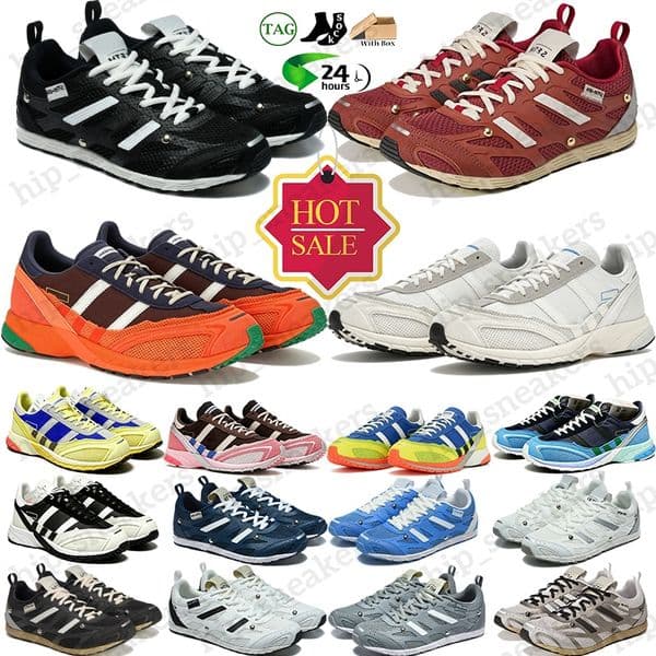 With Box Designer Shoes Womens Mens Running Shoes SL 72 Bad Bunny Maroon Solar Red Brown Clear Pink PR SFTM-006 Black White White Silver Blue Song for the mute Red EUR 36-44