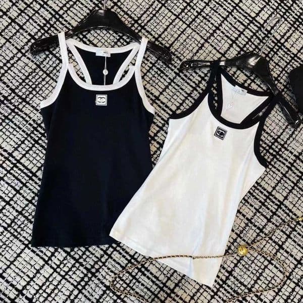Paris designer CC summer new slim-fit womens sport tank top fashion letter leggings shorts womens top GT5Z
