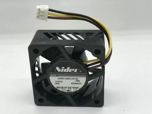 Free shipping, brand new original 3015 U30R12MS1Z5-52 12V 0.05A 3CM three wire silent fan