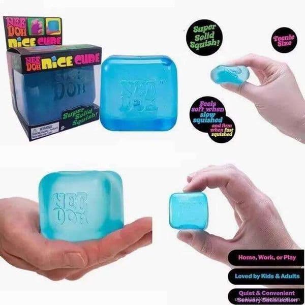 Needoh Cube Sensory toys, blocks, kneading music, stress relieving and venting toys 26Y0622