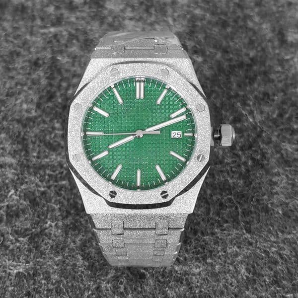 Luxury men frosted watch fashionable mens watch automatic mechanical movement watch 41mm fashionable classic watch Montre De Luxe