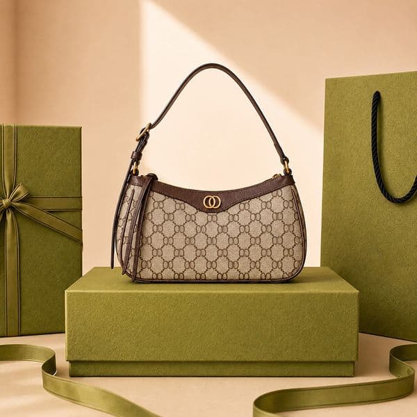 Designer Bag Luxury Purse for women brown Bag Women crossbody Classic Texture Women Shoulder Crossbody Underarm Casual Daily Travel Large Size Printed Handbag