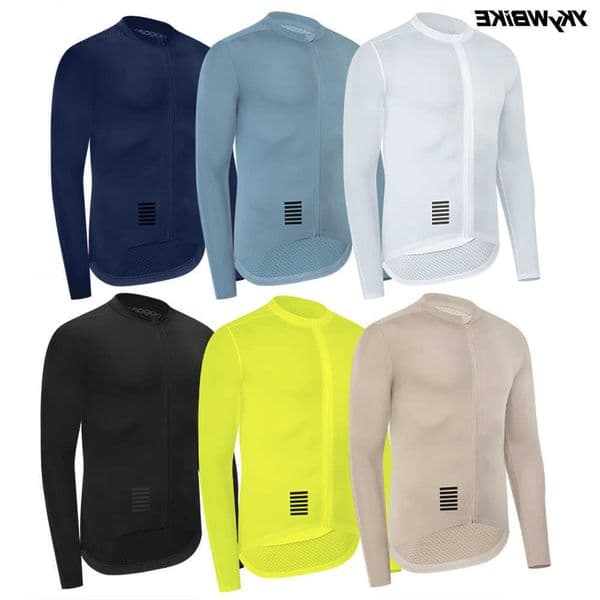 Mens Cycling Jersey Long YKYWBIKE Sleeve Summer Spring Bicycle Long Jersey Road Bike Clothing Pro Team bicycle cycling clothesR260623