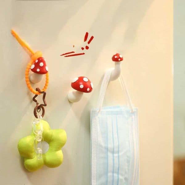 Red Mushroom Refrigerator Magnets Magnetic Stickers Wenchuang Products Interesting Creative Magnets Magnetic Stickers C260623