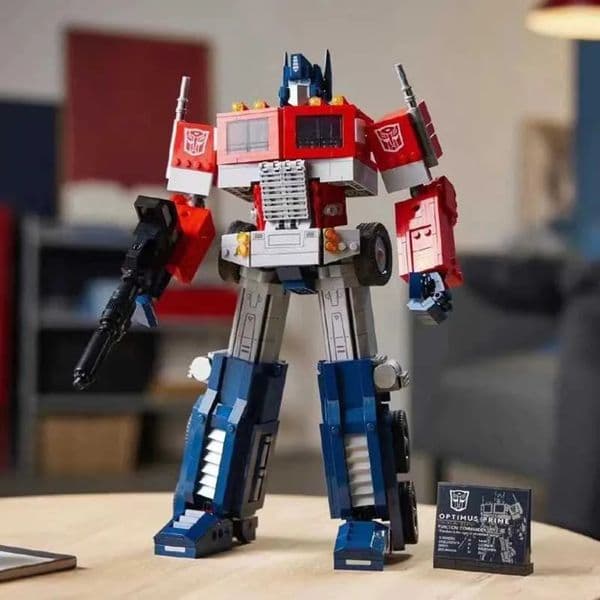 Build Block Set Build Block Set Transformer Robot Toy: Large Autobot Truck Building Blocks, brick Transformation Toys, DIY Model Kit, 1508 PCS For