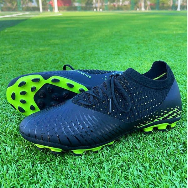 Youth Cleats Fashion Men Football Soccer Shoes Knit Football Training Trainers Breathable Society Campo Non Slip Sports FootwearR260624