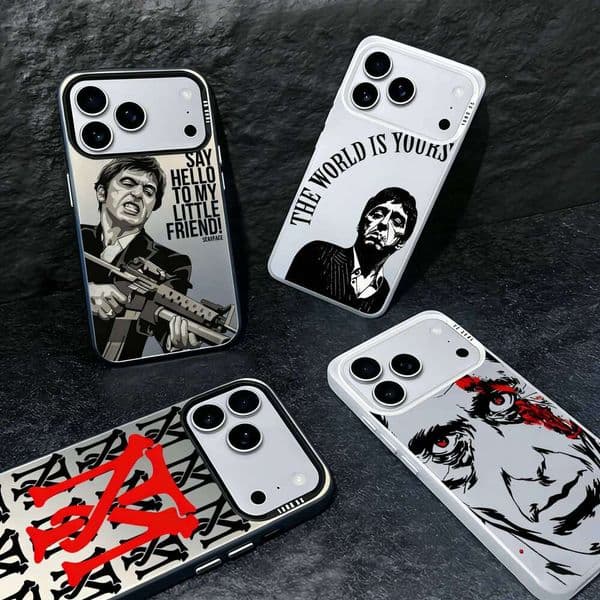 Hot Fashion S-Scarface Phone Case for Samsung Galaxy A37 A57 A17 A07 A16 A06 A35 A55 A25 A05S A15 A56 A54 A36 A34 A24 A26 4G 5G J260624