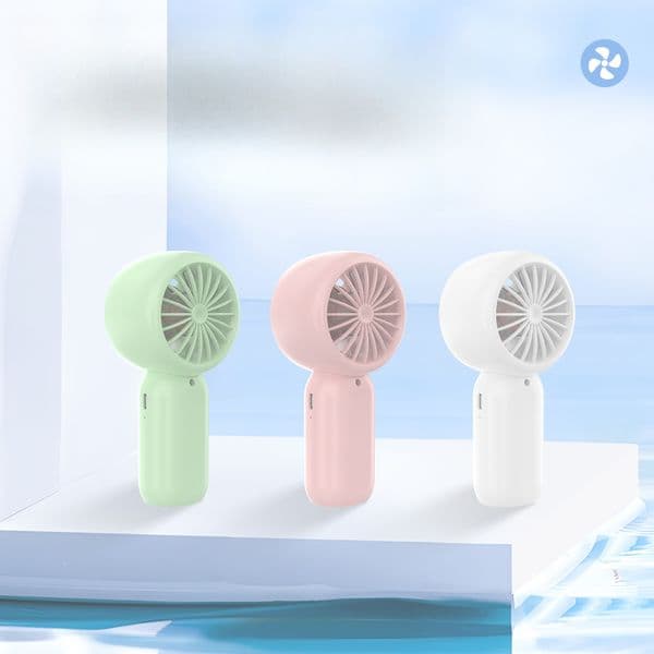 Mini Palm Hand Fan 3 Speed USB Pocket Portable Desktop Cooling Fan