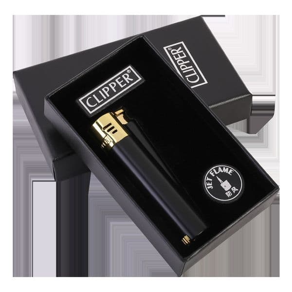 CLIPPER Torch Cigar Pipe Lighter Grinding Wheel Ignition Metal Flint Lighter Gas Free Fire Lighter Refillable Cigarette L260522