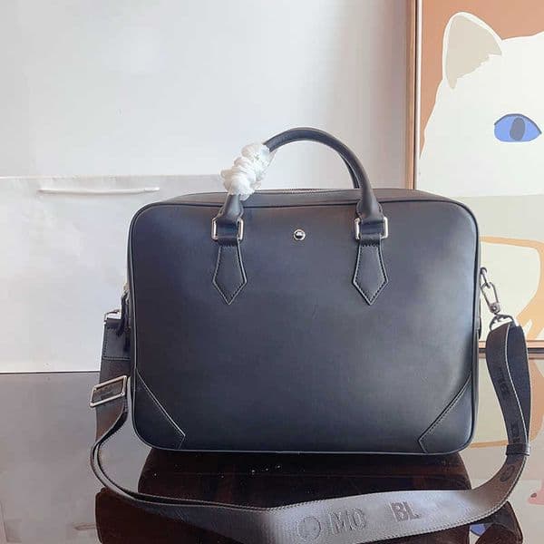 Briefcase Mens Computer Bag Designer Laptop Bags For Women Men High Quality Luxury Leather Handbags Shoulder Messenger Bag 240902