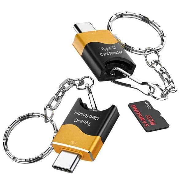 USB Type C Card Reader 480Mbps 2TB USB C TF Micro SD OTG Adapter Card Reader Type-C Memory Cardreader for Samsung M240902
