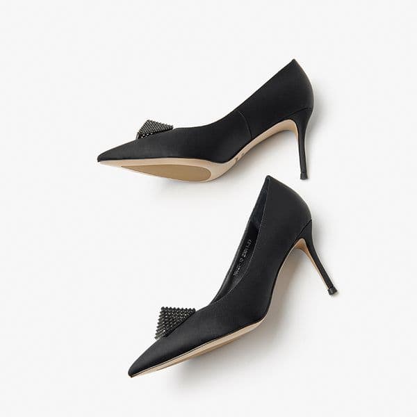Stilettoes Beautoday Women Smoothy Pointed Toe High Heel Pumps for Wedding Party Ladies Elegant Shoes Handmade 16026 afaf