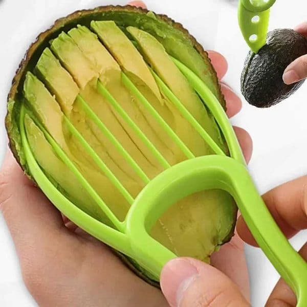 Creative Avocado Cutter Shea Corer Butter Pitaya Kiwi Peeler Slicer Banana Cutting Special Knife Kitchen Veggie Fruit ToolsXJ240903
