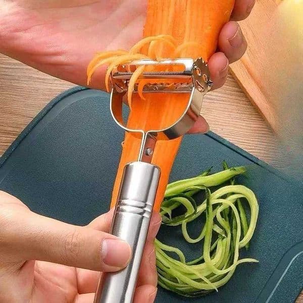 Multifunction Stainless Steel Vegetable Peeler Potato Carrot Cucumber Grater Fruit Cutter Julienne Peeler KitchenXJ240903