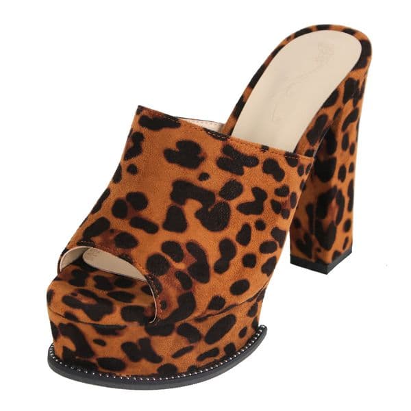 Summer New Cool Slippers Fish Mouth Thick Heel High Heels Shoes Large Women's Shoes Zapatos De Mujer Sandals