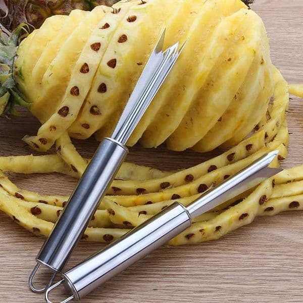 Stainless Steel Pineapple Peeler Remover Fruit Slicer Eye CutterXJ240903