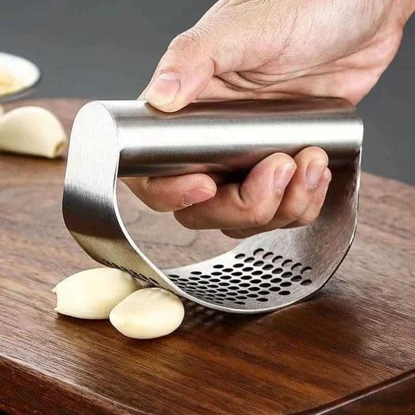Multi-function Manual Stainless Steel Garlic Mincer Garlic Crusher Press Fruit Vegetable Kitchen Gadget Manual Food ProcessorsXJ240903