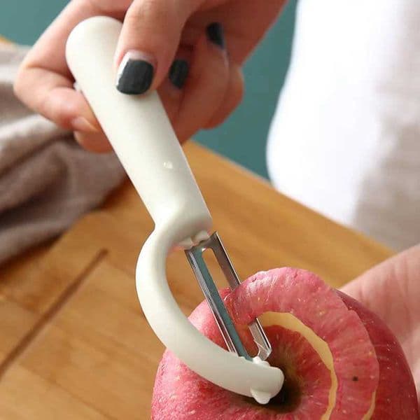 Stainless Steel Peeler Multifunctional Vegetable and Fruit Peeling Knife Reusable Pear Peeler Carrots Peelers Kitchen ToolsXJ240903