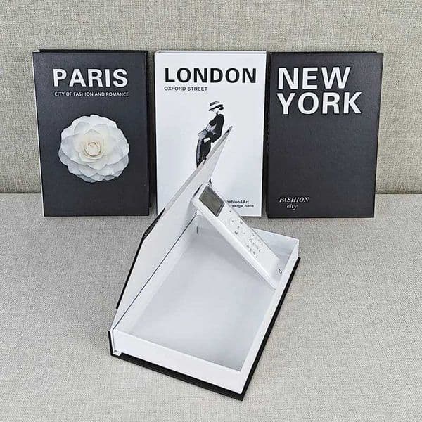 Fashion Luxury Brand Fake Books Decoration Simulation Book Storage Box Coffee Table Villa Hotel Home Decorative Shooting Props M240903